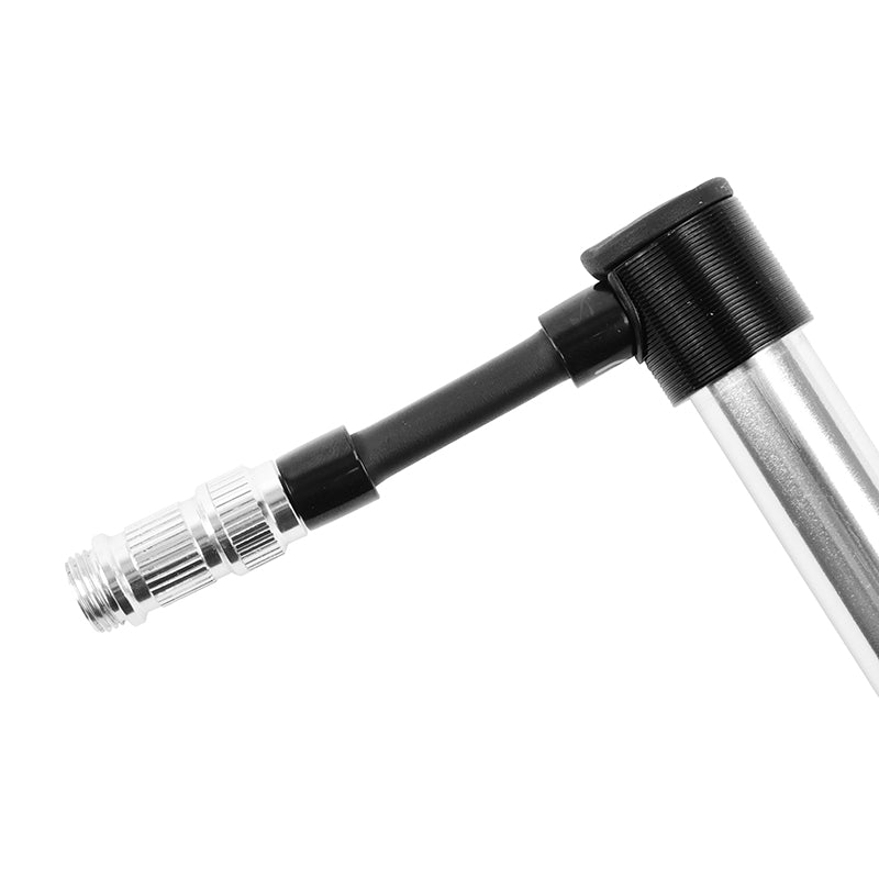 Mini pompe Giyo Micro alu noire 127 mm avec flexible – vue 6