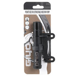 Mini pompe Giyo Micro alu noire 127 mm avec flexible