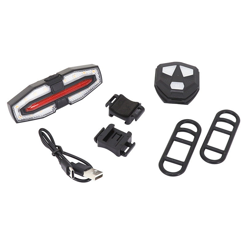 Éclairage arrière USB avec clignotants et commande sans fil – vue 2