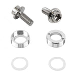 Vis de boîtier de pédalier Spécialités TA M8 x 20 axe carré (paire)