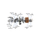 Kit de roulements pour moteur Bosch Gen 4 BLACKBEARING