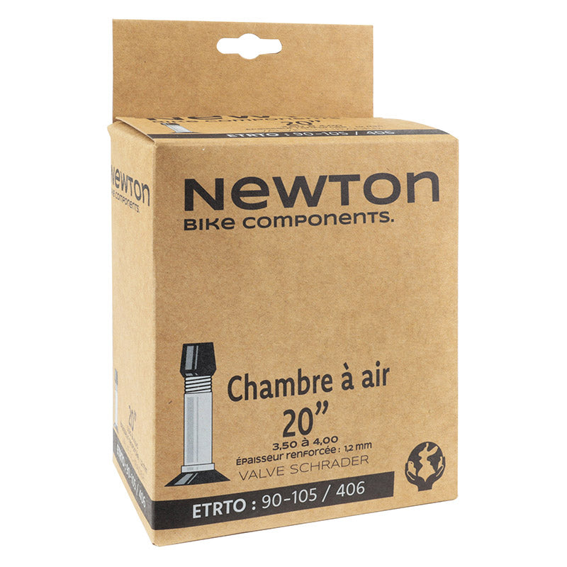 Chambre à air fatbike 20 x 3.50-4.00 Newton renforcée valve Schrader