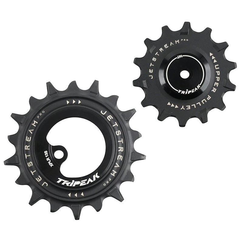 Galets Tripeak AOPW céram. 14-18 dents 13x1 v pour SRAM AXS XPLR Red E1-Force-Rival E1 – Noir