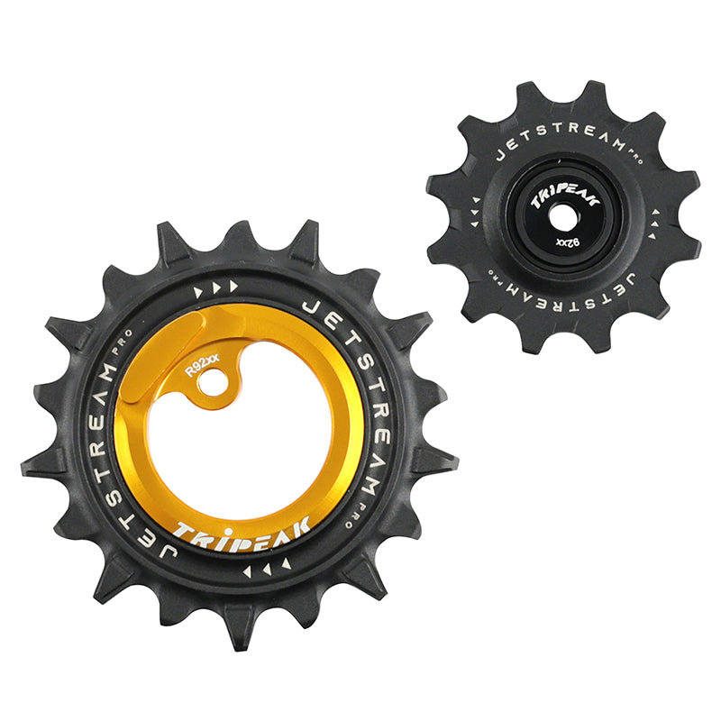 Galets Tripeak AOPW céram. 12-18 dents 12x2 v pour Shimano Dura-Ace R9200 – Or