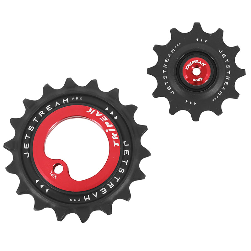 Galets Tripeak AOPW céram. 12-18 dents 12x1 v pour SRAM AXS XPLR Red-Force-Rival – Rouge