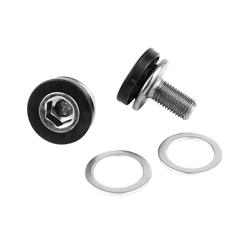 Pédalier fixie alu argent 170 mm plateau 46 dents – vue 2