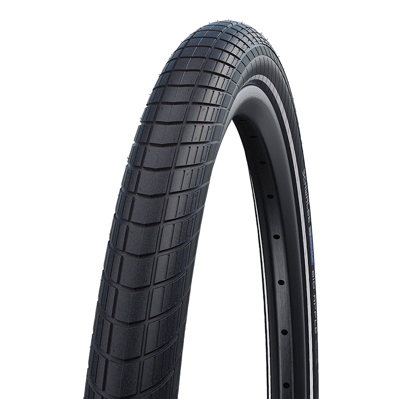 Pneu VTT urbain Schwalbe Big Apple noir tringle rigide – 20 x 2,15 (55-406)