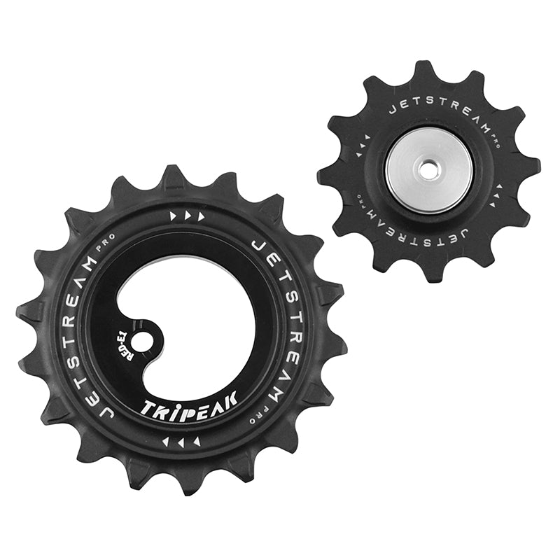 Galets Tripeak AOPW céram. 12-18 dents 12x2 v pour SRAM AXS Red E1-Force E1 (2024+) – Noir