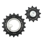 Galets Tripeak AOPW céram. 12-18 dents 12x2 v pour SRAM AXS Red E1-Force E1 (2024+) – Argent