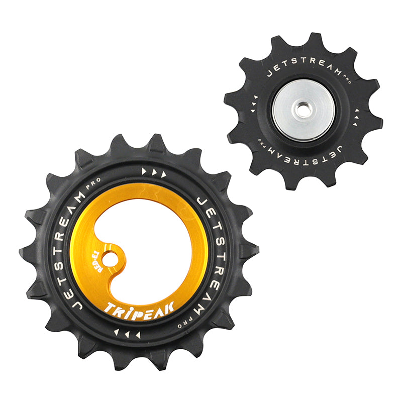 Galets Tripeak AOPW céram. 12-18 dents 12x2 v pour SRAM AXS Red E1-Force E1 (2024+) – Or