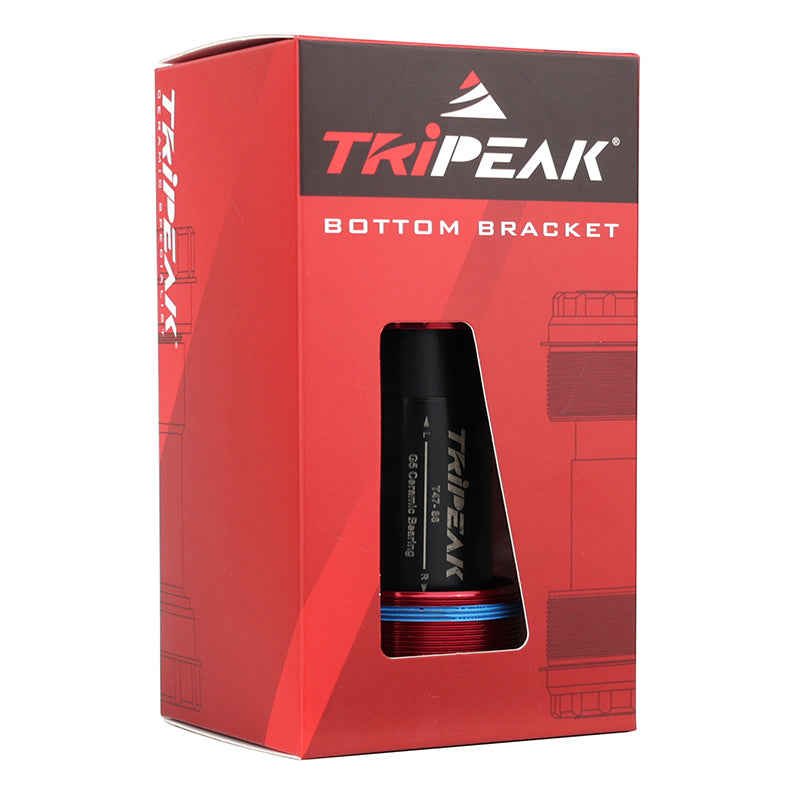 Cuvettes de boîtier Tripeak 3en1 céramique filetées T47 boîte 86 mm axe 24-29-30 mm – vue 6