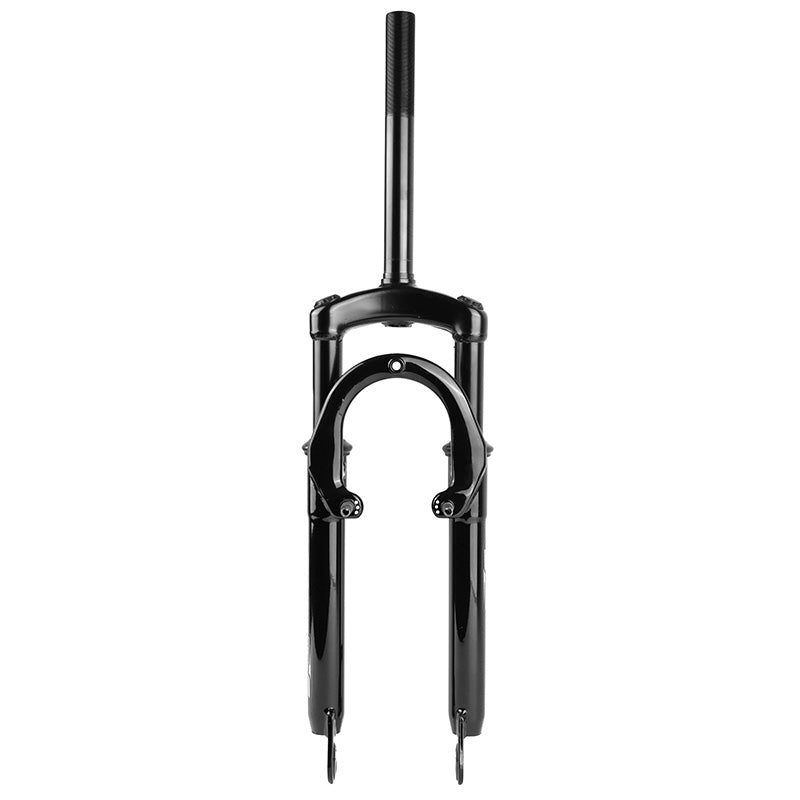 Fourche VTT 24" à suspension M-W acier noir 50 mm pivot fileté 1" – vue 2