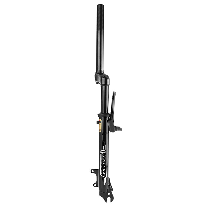 Fourche VTT 24" à suspension M-W acier noir 50 mm pivot fileté 1" – vue 3