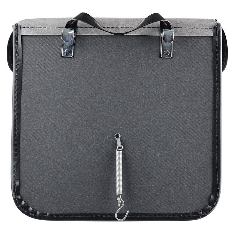 Sacoche arrière latérale Sport Fabric S14 Tuc effet cuir gris fixation crochet – vue 5