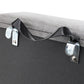 Sacoche arrière latérale Sport Fabric S14 Tuc effet cuir gris fixation crochet – vue 6