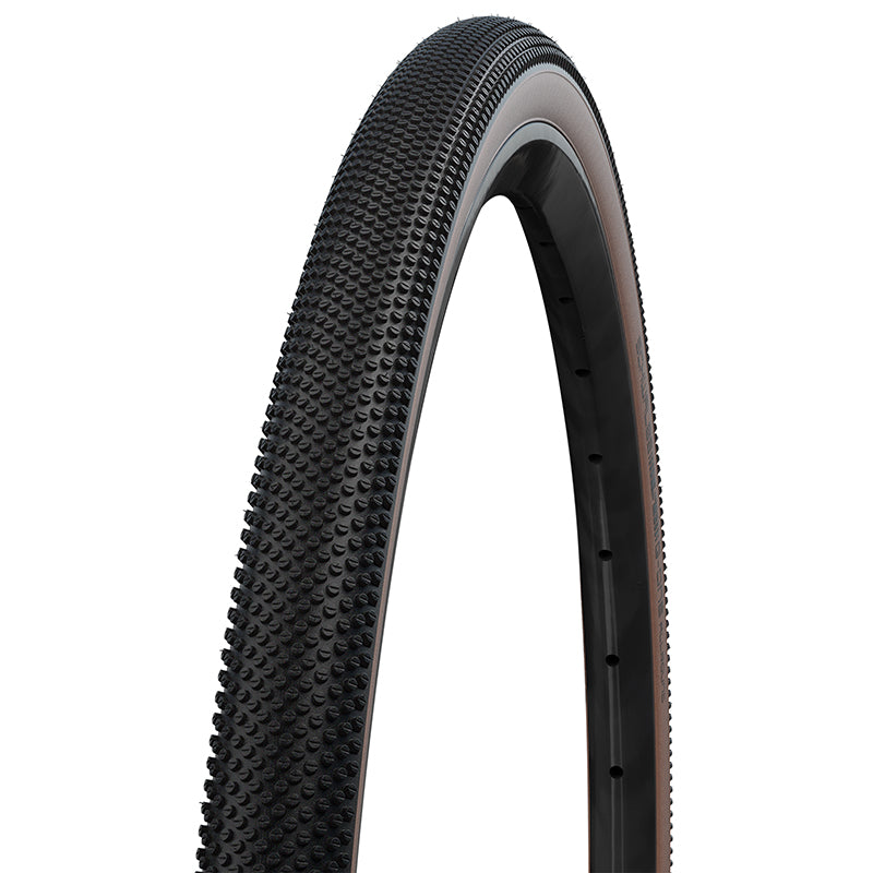 Pneu gravel Schwalbe G-One Allround noir-beige tringle souple tubeless ready – 700 x 40 (40-622)
