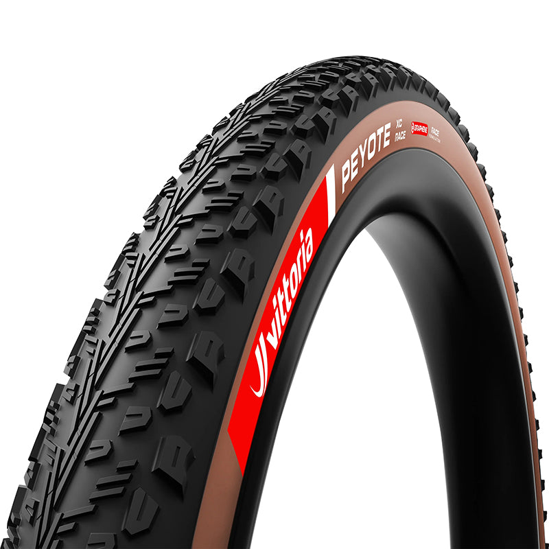 Pneu VTT Vittoria Peyote XC Trail Graphene 2.0 noir-beige tringle souple tubeless ready – 29 x 2,40 (60-622)