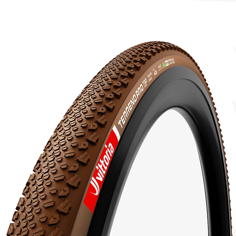 Pneu gravel Vittoria Terreno PRO T50 Mixed Race marron tringle souple tubeless ready – 700 x 45 (45-622)