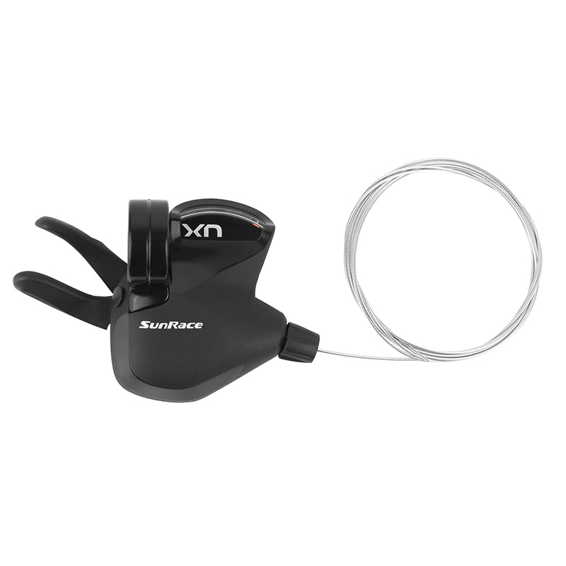 Manette droite VTT Sunrace U-Series Dual Lever compatible Shimano CUES – 11 v DLUX51 push-push avec afficheur
