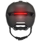 Casque urbain Abus Hud-Y Ace velours noir éclairage intégré M (54-58) – vue 3