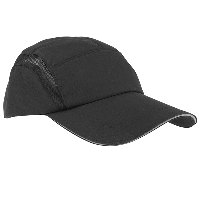 Casquette rafraîchissante Urho noire protection UV