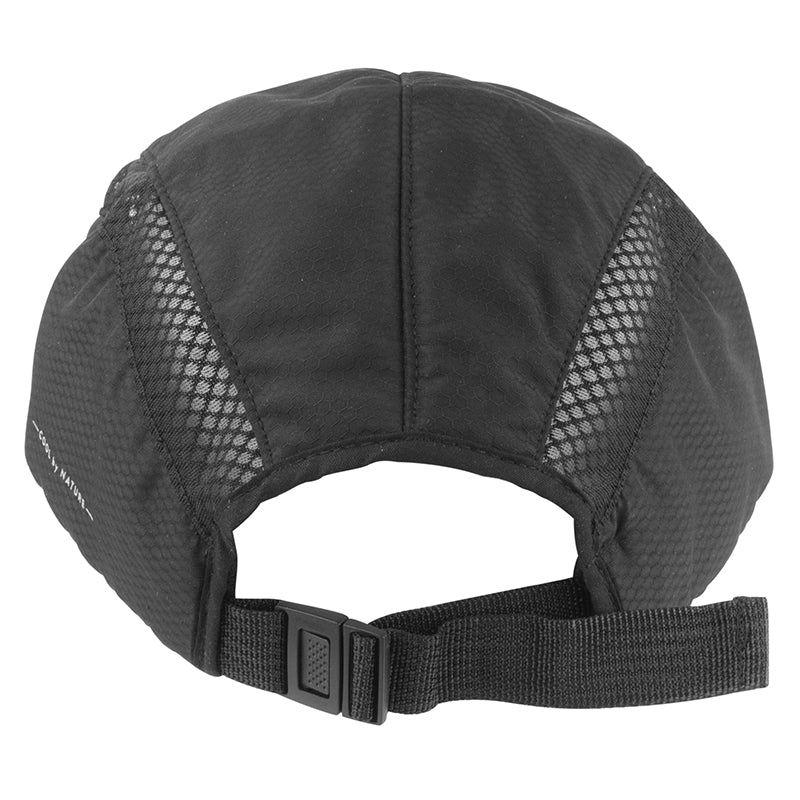 Casquette rafraîchissante Urho noire protection UV – vue 4