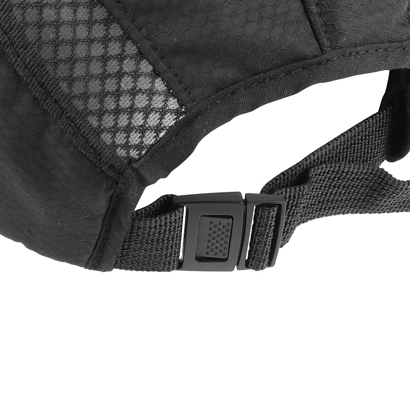 Casquette rafraîchissante Urho noire protection UV – vue 7