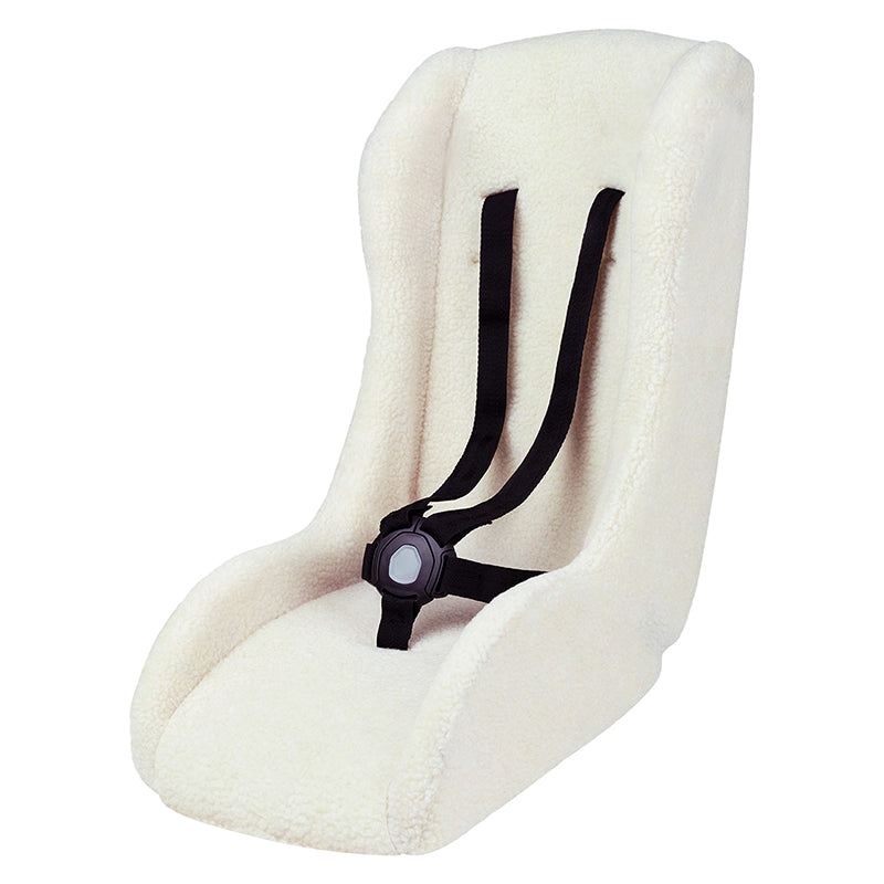 Réducteur de siège enfant Polisport Mini Pelican 5 points pour remorque, poussette et cargo – Blanc polaire