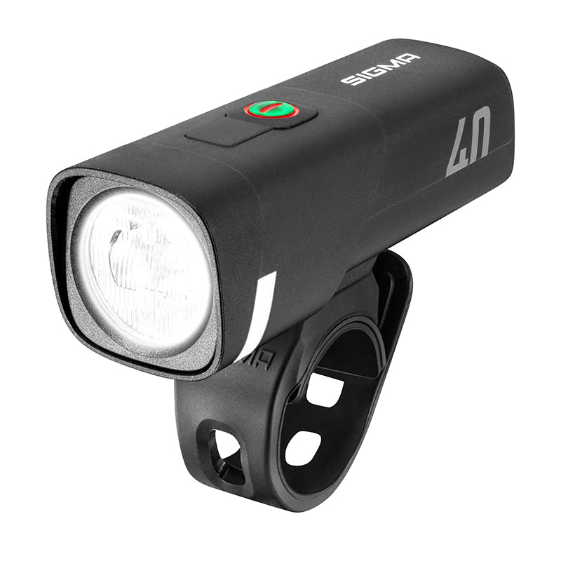 Éclairage avant USB Sigma Aura 40 lux – vue 3