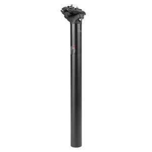 Tige de selle ITM Volo noire déco grise Ø 30,9 mm – 350 mm