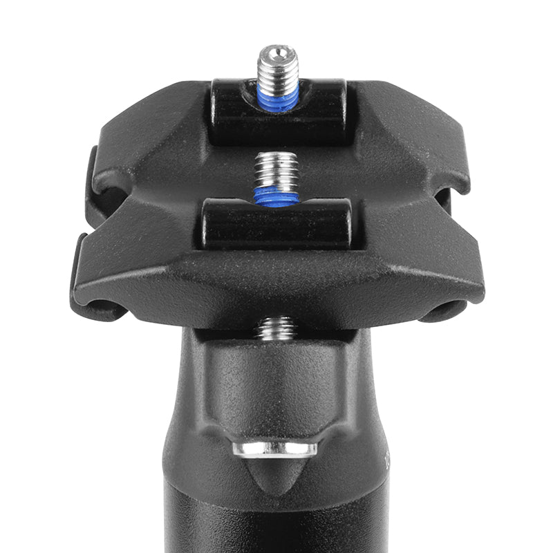 Tige de selle ITM Volo noire déco grise Ø 30,9 mm – 350 mm – vue 4