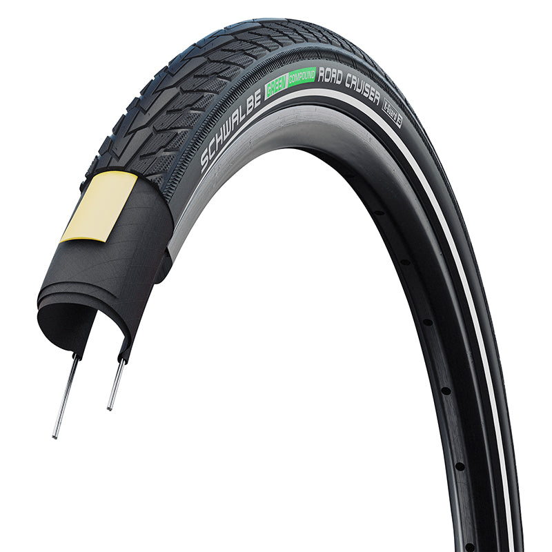 Pneu city Schwalbe Road Cruiser HS484 noir tringle rigide – 650 x 42 (44-584)