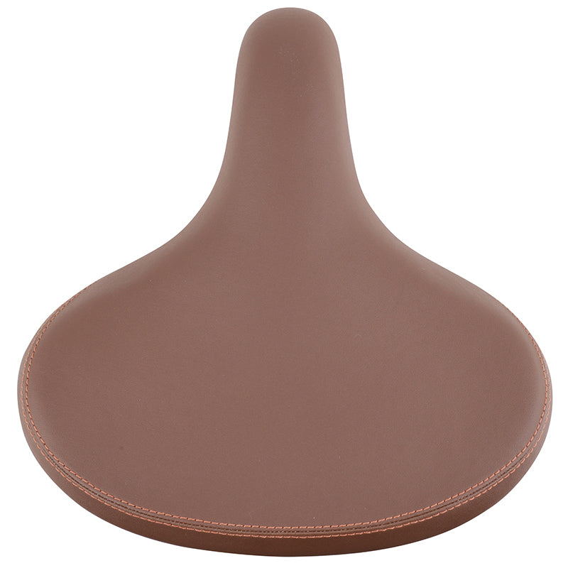 Selle city Newton Relax élastomères super large 268 x 260 mm – Marron