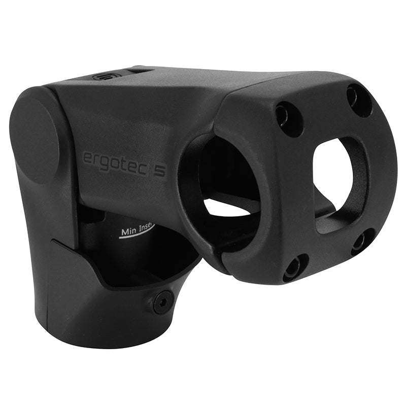 Potence Ergotec Cobia Vario FI+ alu noir 31,8 mm – 80 mm