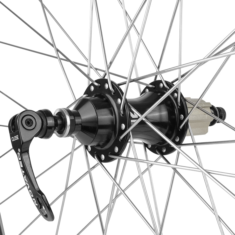 Roue arrière route 700 Mach1 CFX noire pour Campagnolo 9-11 vitesses – vue 3