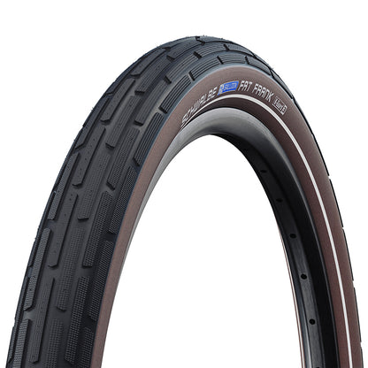 Pneu VTT urbain Schwalbe Fat Frank noir-beige tringle rigide – 29 x 2,00 (50-622)