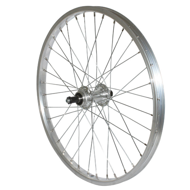 Roue arrière VTT 20" alu blocage rapide roue libre 6-7 vitesses