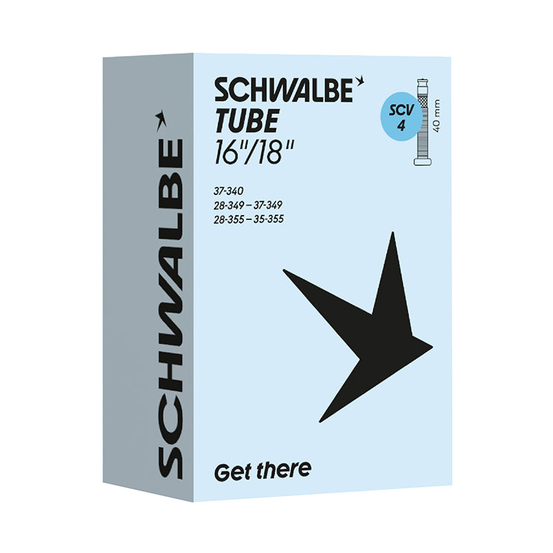 Chambre à air 16-18 x 1,00-1,40 Schwalbe valve Clik Valve 40 mm
