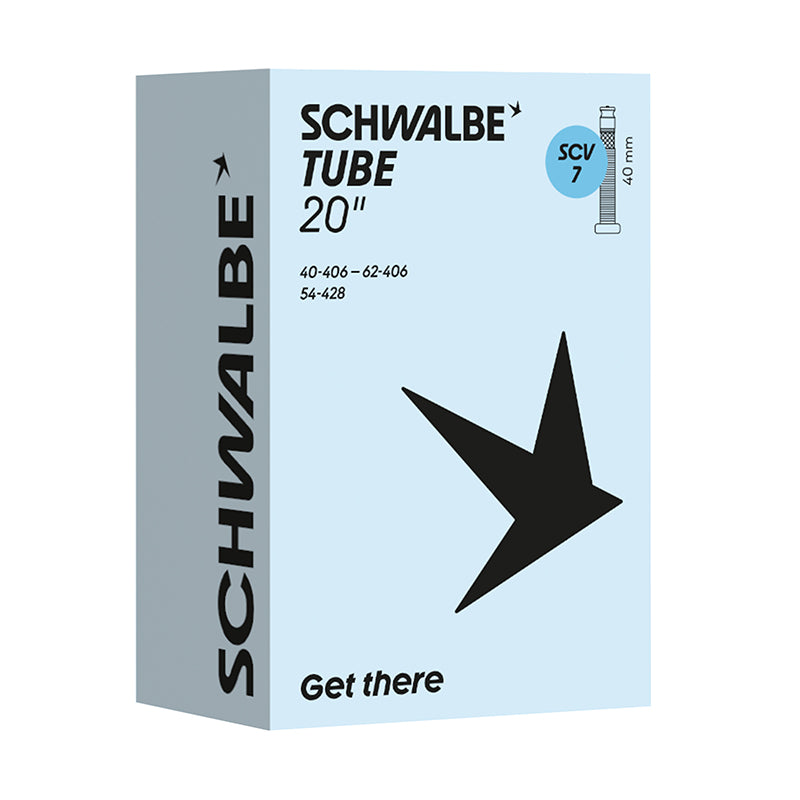 Chambre à air 20 x 1,50-2,40 Schwalbe valve Clik Valve 40 mm