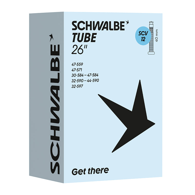 Chambre à air 26 x 1,20-1,90 Schwalbe valve Clik Valve 40 mm