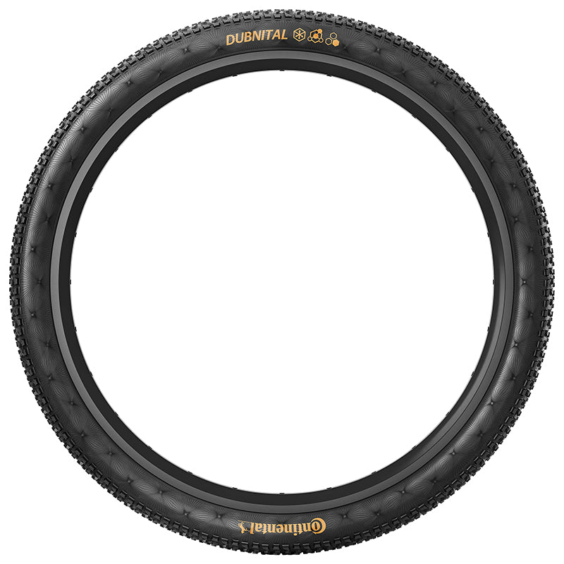 Pneu VTT Continental Dubnital Trail Rapid noir tringle souple tubeless ready – 27,5 x 2,40 (60-584) – vue 3