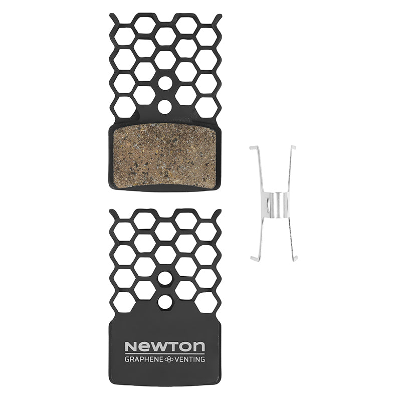 Plaquettes de frein Newton graphène Magura MT2-MT8 à ailettes