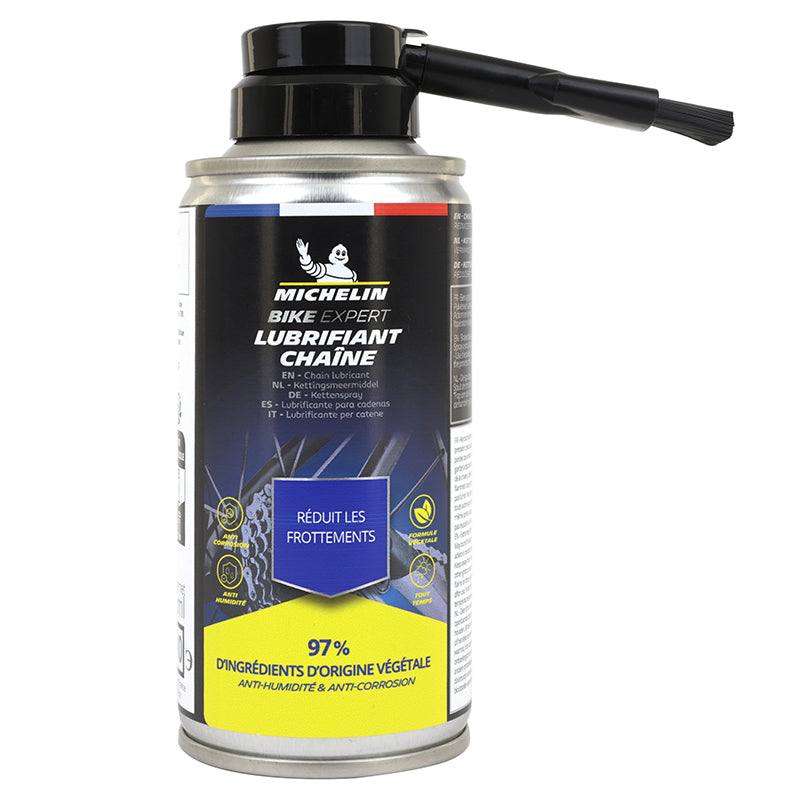 Lubrifiant chaîne Michelin avec pinceau aérosol 125 ml