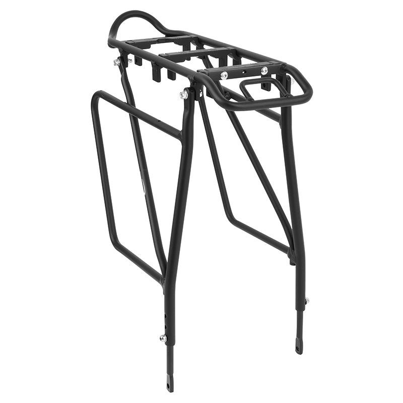 Porte-bagages arrière Ibera alu noir 26" à 29" fixation garde-boue – vue 2