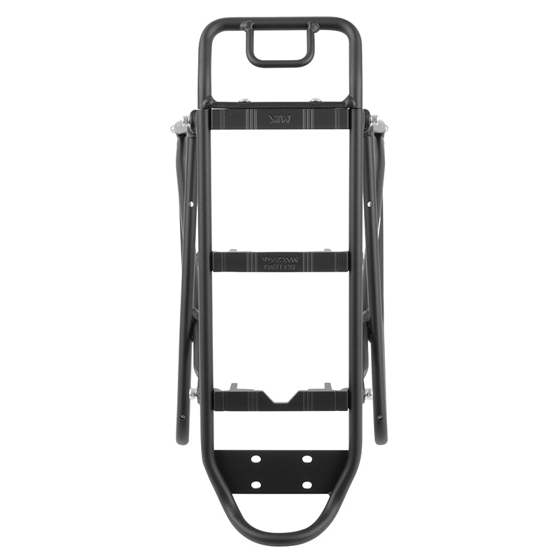 Porte-bagages arrière Ibera alu noir 26" à 29" fixation garde-boue – vue 5
