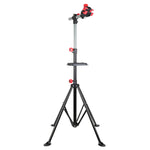 Pied d'atelier pliant acier avec tablette – 30 kg