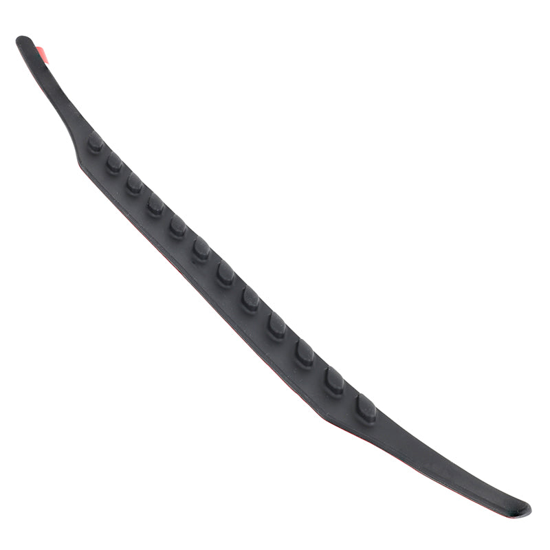 Protection de base arrière VTT caoutchouc adhésif 3M noir 320 x 20 mm