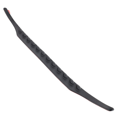 Protection de base arrière VTT caoutchouc adhésif 3M noir 320 x 20 mm