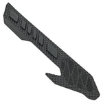 Protection de base arrière VTT silicone adhésif noir 300 x 50 mm