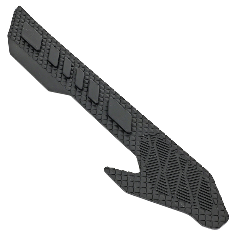 Protection de base arrière VTT silicone adhésif noir 300 x 50 mm